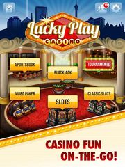 Казино Lucky Play - слоты, видео покер, блэкджек и спорт