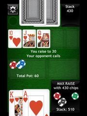Texas Holdem Free Poker - offline heads up high level play