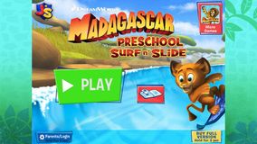 Madagascar Preschool Surf n Slide Free