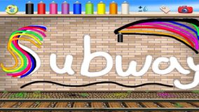 Subway Paint - Neon Glow Graffiti Colors Draw