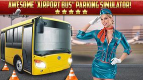 Airport Bendy Bus Parking Simulator 3D - Real City Temple Monster Car Driving Test Free Racing Games