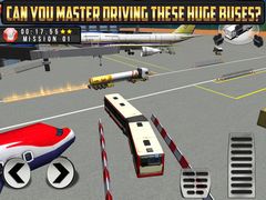 Airport Bendy Bus Parking Simulator 3D - Real City Temple Monster Car Driving Test Free Racing Games